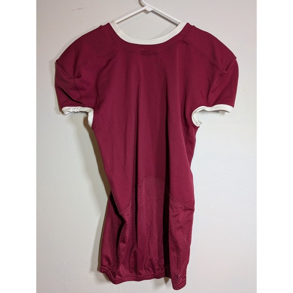 NIKE "VAPOR" MENS FOOTBALL JERSEY (LRG) NW/ $90 TAGS MAROON PRO CUT HIGH QUALITY - Picture 7 of 7